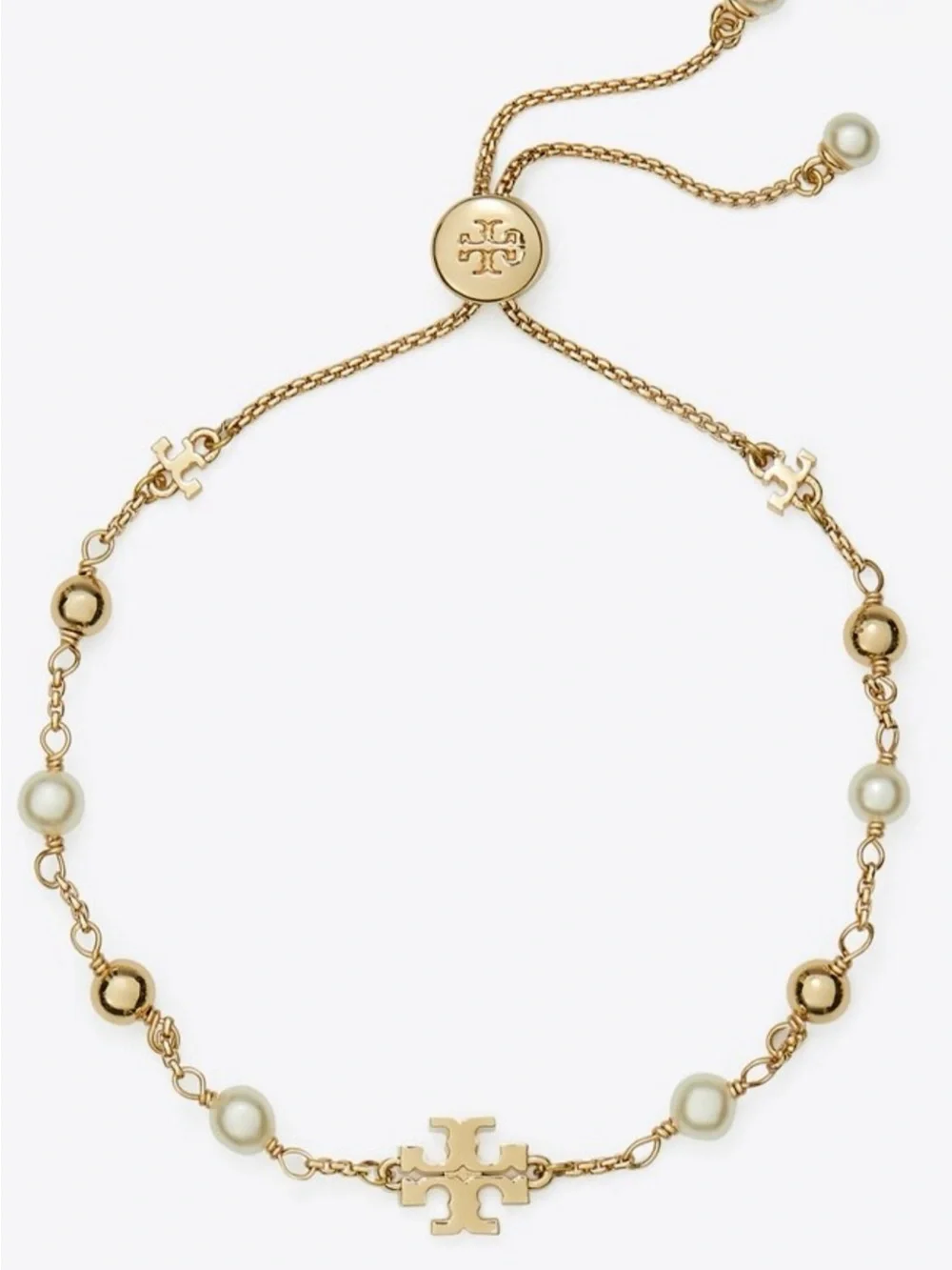 Tory Burch gold tone